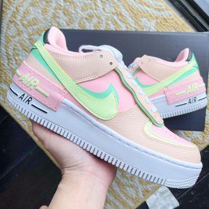 🌸 Nike Air Force 1 shadow pastel pink dream